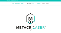 Desktop Screenshot of metacrilaser.com